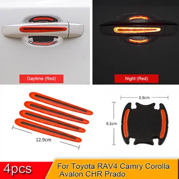 5D Car Door Handle Bowl Stickers And Decals Auto Reflective Strip Warning Safety Film For Toyota RAV4 Camry Avalon CHR Prado
5D Car Door Handle Bowl Stickers And Decals Auto Reflective Strip Warning Safety Film For Toyota RAV4 Camry Avalon CHR Prado