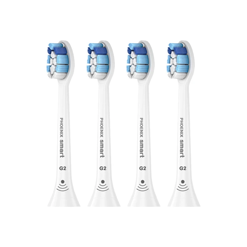 4 Pcs G2 Electric Brush Heads Ultrasonic Soft apply to Philips Sonicare Built-in chip smart replacement brush HX6710 HX9140
4 Pcs G2 Electric Brush Heads Ultrasonic Soft apply to Philips Sonicare Built-in chip smart replacement brush HX6710 HX9140