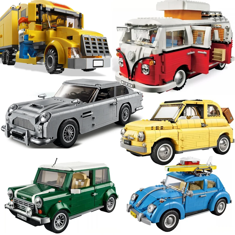Lepins Technic Creator T1 Camper Building Blocks 10271 FIATed 500 City Car Creator Series Model Children Christmas Gift Toys
Lepins Technic Creator T1 Camper Building Blocks 10271 FIATed 500 City Car Creator Series Model Children Christmas Gift Toys