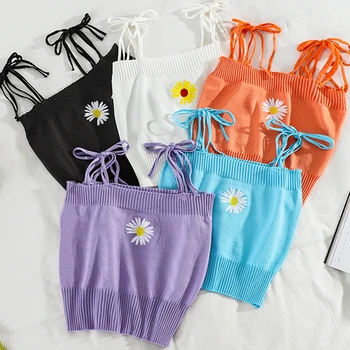HELIAR 2020 Summer Spaghetti Tops Women chrysanthemum Embroideried Tops Female Solid Pleated Waist Tops For Women Tops
HELIAR 2020 Summer Spaghetti Tops Women chrysanthemum Embroideried Tops Female Solid Pleated Waist Tops For Women Tops