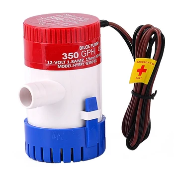 12V/24V Electric Pump 350GPH Marine Bilge Pump Submersible Boat Water Pump
12V/24V Electric Pump 350GPH Marine Bilge Pump Submersible Boat Water Pump