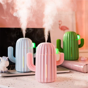 340ML Catctus Air Humidifier USB Ultrasonic Mist Maker Portable Aromatherapy Essential Oil Diffuser Aroma Humidificador For Home
340ML Catctus Air Humidifier USB Ultrasonic Mist Maker Portable Aromatherapy Essential Oil Diffuser Aroma Humidificador For Home
