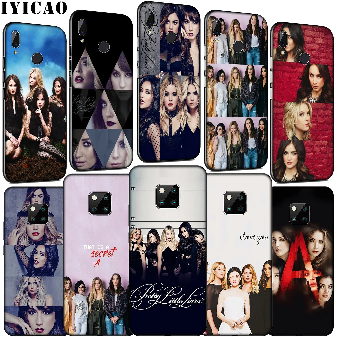 IYICAO TV Pretty Little Liars Soft Silicone Phone Case for Huawei Mate 30 20 10 Pro Nova 5i 4 3 3i 2i 2 Lite Black Cover
IYICAO TV Pretty Little Liars Soft Silicone Phone Case for Huawei Mate 30 20 10 Pro Nova 5i 4 3 3i 2i 2 Lite Black Cover