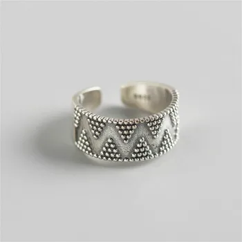 100% 925 Sterling Silver Geometric Triangle Dot Width Open Ring For Women Personality Trend Fine Jewelry 925-817
100% 925 Sterling Silver Geometric Triangle Dot Width Open Ring For Women Personality Trend Fine Jewelry 925-817