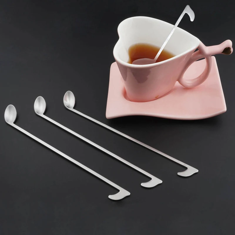 Musical Note Stainless Steel Coffee Spoon Ladle Dessert Honey Long Handle Tea Spoons Kitchen Tools MU8669
Musical Note Stainless Steel Coffee Spoon Ladle Dessert Honey Long Handle Tea Spoons Kitchen Tools MU8669