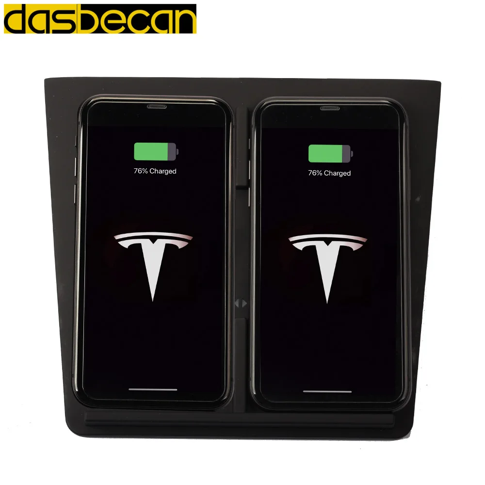 Brand Tesla Model 3 Interior Accessories Wireless Dual Charger Adapter For Qi Smartphone Charging Pad No Software Issue Upgraded
Brand Tesla Model 3 Interior Accessories Wireless Dual Charger Adapter For Qi Smartphone Charging Pad No Software Issue Upgraded