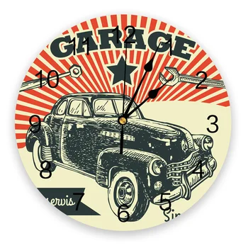 Old Fashioned Car Poster Wall Clock Kitchen Home Living Room Decorative Kitchen Wall Decor Hanging Clock
Old Fashioned Car Poster Wall Clock Kitchen Home Living Room Decorative Kitchen Wall Decor Hanging Clock