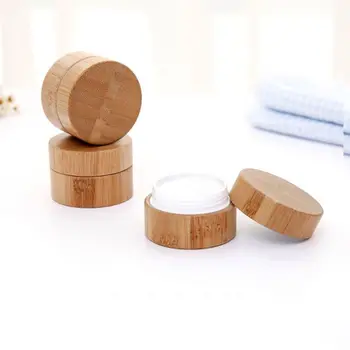 10g Natural Bamboo Refillable Empty Bottle Cosmetics Jar Box Makeup Samples Face Cream Storage Pot Container Round Portable new
10g Natural Bamboo Refillable Empty Bottle Cosmetics Jar Box Makeup Samples Face Cream Storage Pot Container Round Portable new