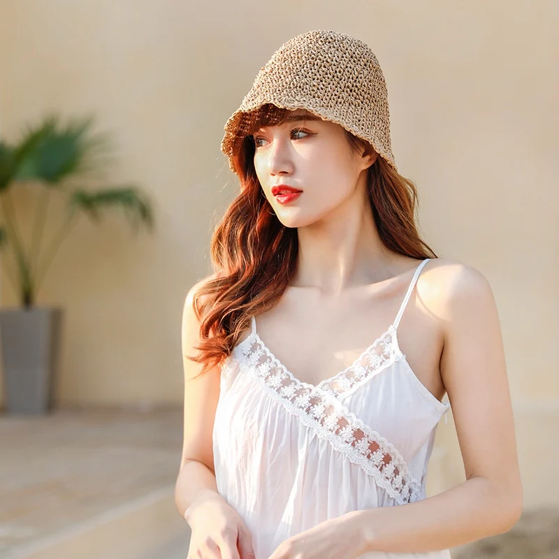 Lady Sun Hat Wide Brim Bowknot Decorative Sunshade Folding Nylon Straw Plaiting Beach Cap Outdoor Cap Accessories Fashion
Lady Sun Hat Wide Brim Bowknot Decorative Sunshade Folding Nylon Straw Plaiting Beach Cap Outdoor Cap Accessories Fashion