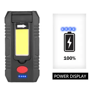 COB LED Worklight Rechargeable Power Output Flexible Magnetic Inspection Lamp Running Time Maximum 4h IP44 Waterproof
COB LED Worklight Rechargeable Power Output Flexible Magnetic Inspection Lamp Running Time Maximum 4h IP44 Waterproof