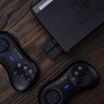 8Bitdo M30 MD mini Joystick 2.4G Wireless Controller Mini Portable Rechargeable Gamepad Console Joystick Accessory For SEGA Mega
8Bitdo M30 MD mini Joystick 2.4G Wireless Controller Mini Portable Rechargeable Gamepad Console Joystick Accessory For SEGA Mega