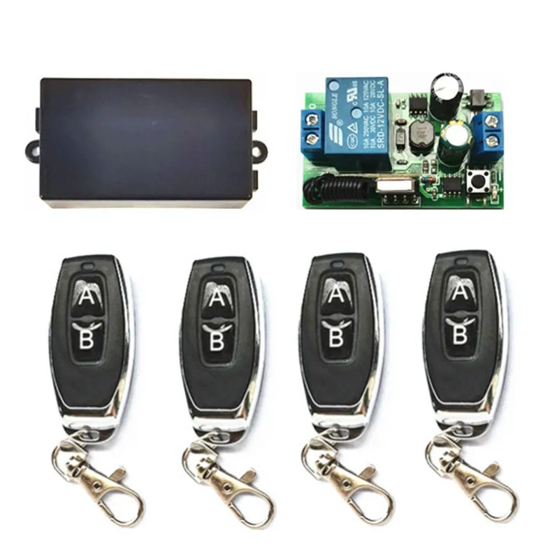433Mhz universal wireless remote control switch AC 85V 110V 220V 1-channel relay receiver module is suitable for RF 433 Mhz1527
433Mhz universal wireless remote control switch AC 85V 110V 220V 1-channel relay receiver module is suitable for RF 433 Mhz1527