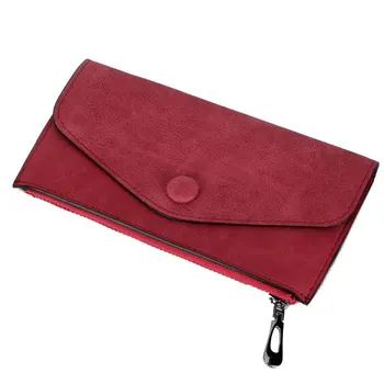Women Long Fashion Wallet Leather Zipper Casual Cell Phone Pocket Coin Bag Female Hasp Clutch Purse Card Holder
Women Long Fashion Wallet Leather Zipper Casual Cell Phone Pocket Coin Bag Female Hasp Clutch Purse Card Holder