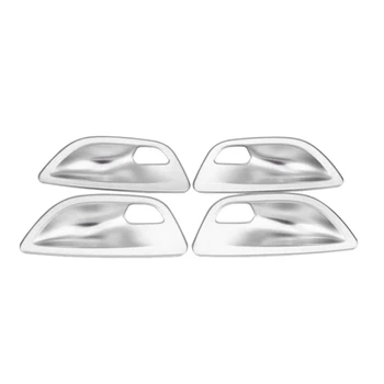 4Pcs Chrome Interior Door Handle Bowl Cover Trim For-BMW 5 Series F10 2011-2017
4Pcs Chrome Interior Door Handle Bowl Cover Trim For-BMW 5 Series F10 2011-2017