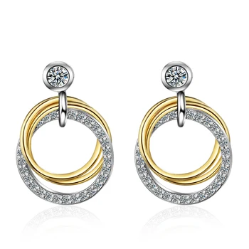 925 Sterling Silver Double Loop Crystal Earrings Creative Ear HoopsMinimalist Jewelry Gift Bling Zirconia Stone Circle Earrings
925 Sterling Silver Double Loop Crystal Earrings Creative Ear HoopsMinimalist Jewelry Gift Bling Zirconia Stone Circle Earrings