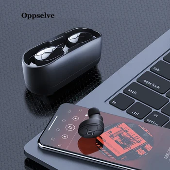 TWS V5 Bluetooth 5.0 Earphones Headphones With Dual Mic Charging Box Sport HD Stereo Tap Control Headset Earbuds For Smart Phone
TWS V5 Bluetooth 5.0 Earphones Headphones With Dual Mic Charging Box Sport HD Stereo Tap Control Headset Earbuds For Smart Phone