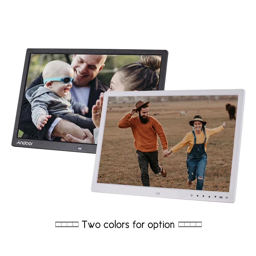 17" Digital Photo Frame 1080P Advertising Machine 1440*900 High Resolution Remote Control Electronic Picture Photo Album
17" Digital Photo Frame 1080P Advertising Machine 1440*900 High Resolution Remote Control Electronic Picture Photo Album