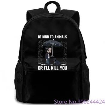 Keanu Reeves Be Kind To Animal or I'll Kill You Cool Casual Pride Men Unisex Fashion backpack 
Keanu Reeves Be Kind To Animal or I'll Kill You Cool Casual Pride Men Unisex Fashion backpack