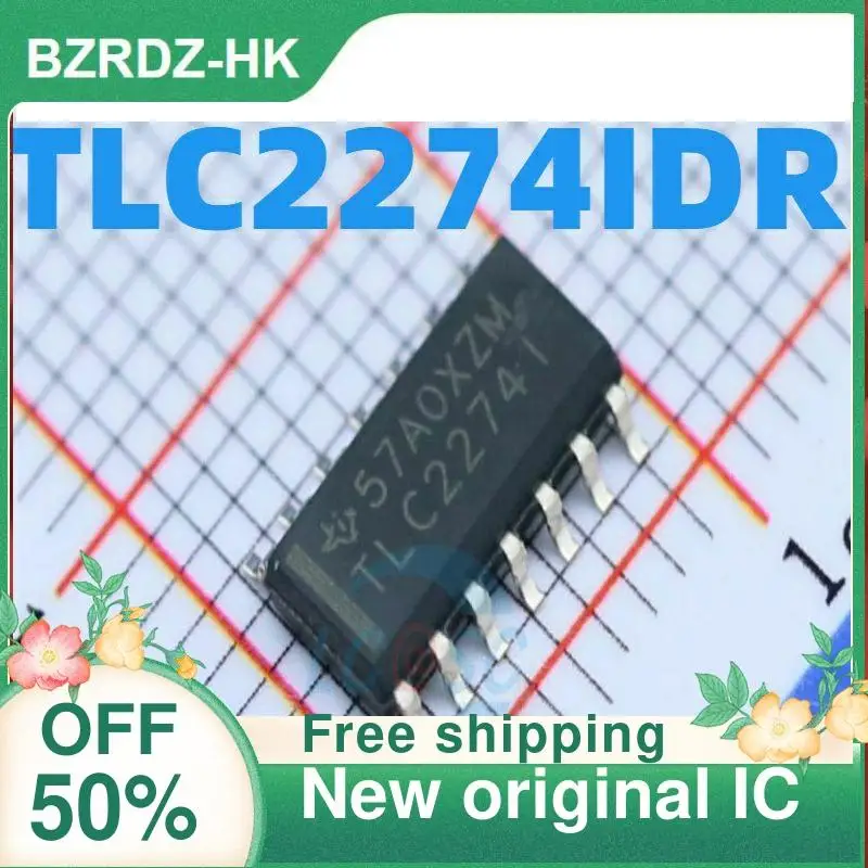 Новинка, оригинальная интегральная схема, 10 шт., tlc2274980, TLC2274AIDR, 2274AI, SOP-14
Новинка, оригинальная интегральная схема, 10 шт., tlc2274980, TLC2274AIDR, 2274AI, SOP-14