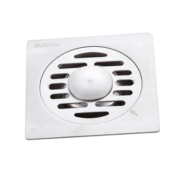 Square Shower Floor Drain Stainless Steel Drain Strainer For Kitchen Bathroom Hair Stopper Shower Drainer
Square Shower Floor Drain Stainless Steel Drain Strainer For Kitchen Bathroom Hair Stopper Shower Drainer