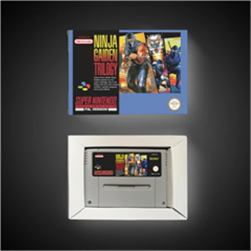 Ninja Gaiden Trilogy - EUR Version Action Game Card with Retail Box
Ninja Gaiden Trilogy - EUR Version Action Game Card with Retail Box