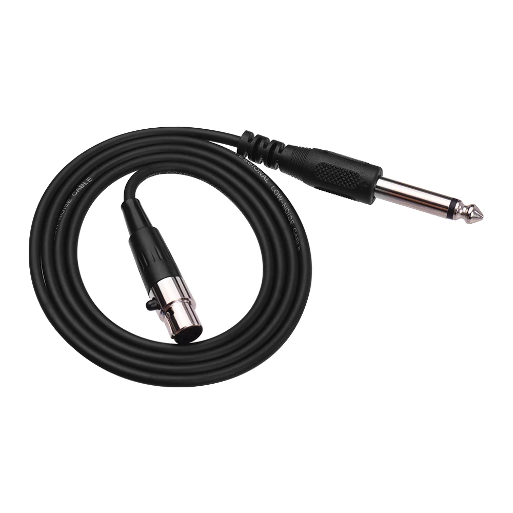 1m 3-Pin Mini XLR Connector (TA3F) TO 1/4 Inch Connector Musical Instrument Cable Stage Electric Guitar Cords Speaker Cable
1m 3-Pin Mini XLR Connector (TA3F) TO 1/4 Inch Connector Musical Instrument Cable Stage Electric Guitar Cords Speaker Cable