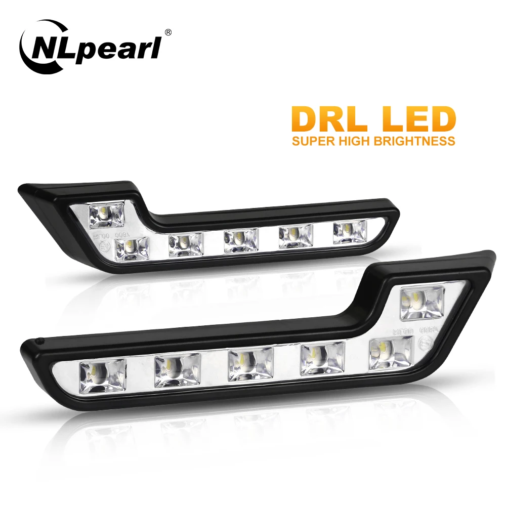 Nlpearl 2x 12V Super Bright DRL LED Daytime Running Lights for Cars Auto Waterproof LED Driving Lights Fog Lamps Car Styling
Nlpearl 2x 12V Super Bright DRL LED Daytime Running Lights for Cars Auto Waterproof LED Driving Lights Fog Lamps Car Styling