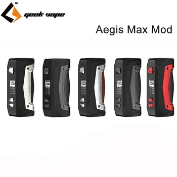 Original GeekVape Aegis Max Mod 100W Box mod Powered By 21700/18650 Battery AS 2.0 Chipset VS Aegis Solo Vaporizer 
Original GeekVape Aegis Max Mod 100W Box mod Powered By 21700/18650 Battery AS 2.0 Chipset VS Aegis Solo Vaporizer