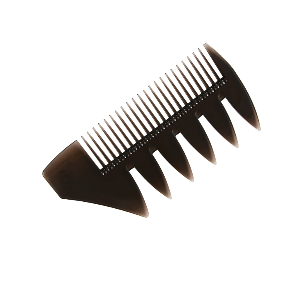 Расческа мужская с широкими зубцами расческа вилка для стрижки бороды