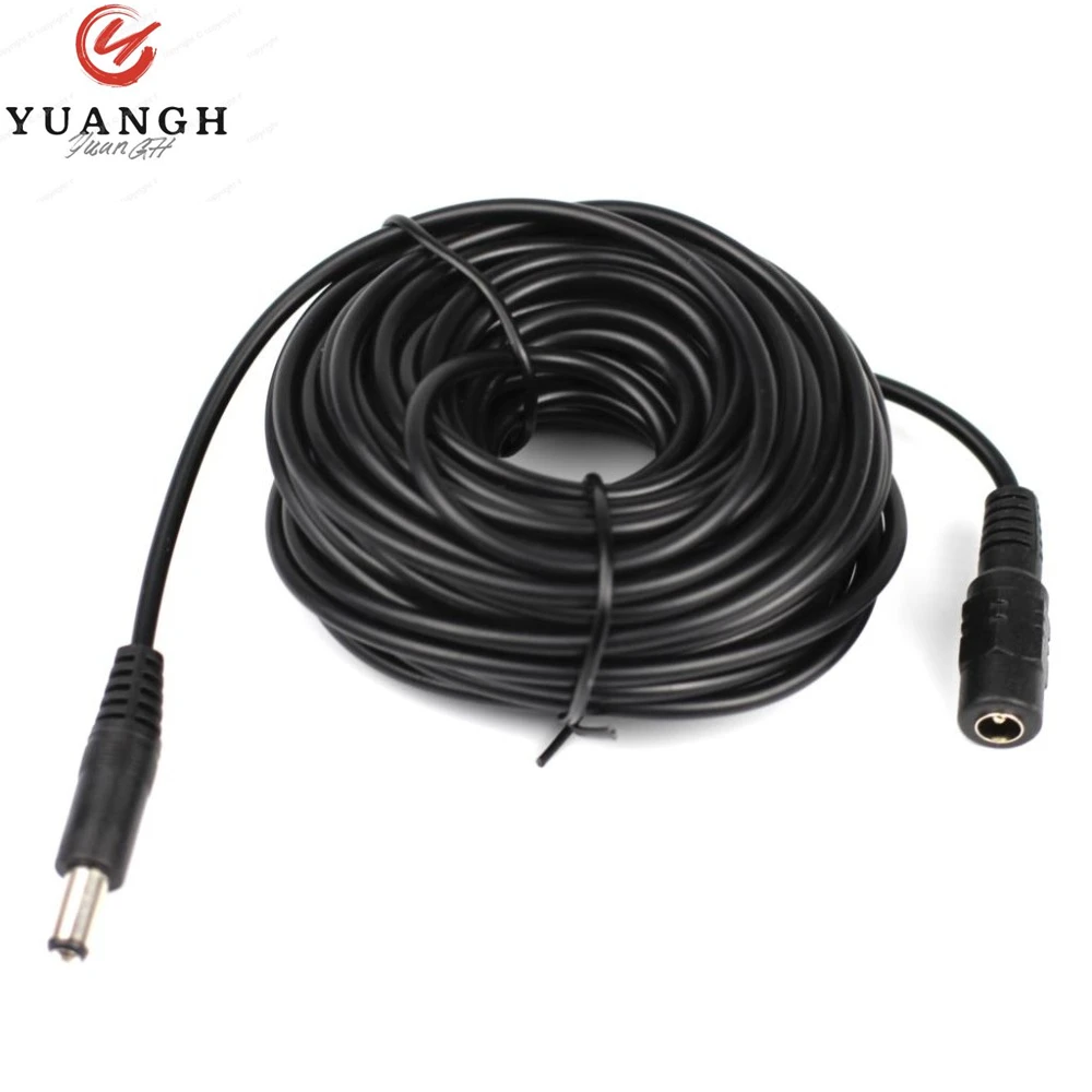 Power Extension Cable DC 12V 5.5mm x 2.1mm Jack Socket Male Plug Power Cord Extend Wire Cable For CCTV Security Camera
Power Extension Cable DC 12V 5.5mm x 2.1mm Jack Socket Male Plug Power Cord Extend Wire Cable For CCTV Security Camera