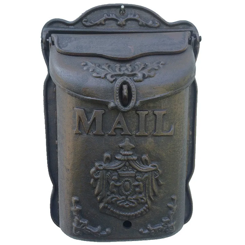 European Retro Cast Iron Crafts Vintage Cast Iron Distressed Mailbox Letter Box Wall Decoration and Wall Hanging Large Size
European Retro Cast Iron Crafts Vintage Cast Iron Distressed Mailbox Letter Box Wall Decoration and Wall Hanging Large Size