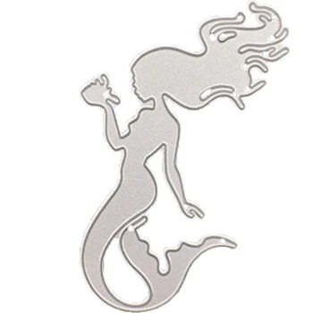 Mermaid Carbon Steel Dies Cutting Dies Scrapbooking Embossing Folder For Photo Album Paper Card Decor Tools Craft Dies
Mermaid Carbon Steel Dies Cutting Dies Scrapbooking Embossing Folder For Photo Album Paper Card Decor Tools Craft Dies