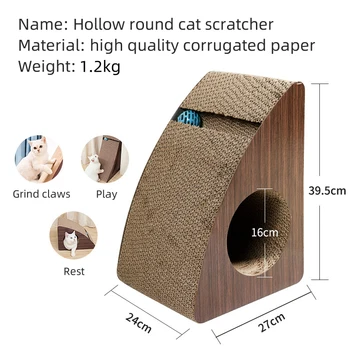 Cat Scratcher Cat Toys Scratch Cardboards Scratching Pad Scratchy Box Reversible Recycle 100% Corrugated Paper Bed Scratch Up
Cat Scratcher Cat Toys Scratch Cardboards Scratching Pad Scratchy Box Reversible Recycle 100% Corrugated Paper Bed Scratch Up