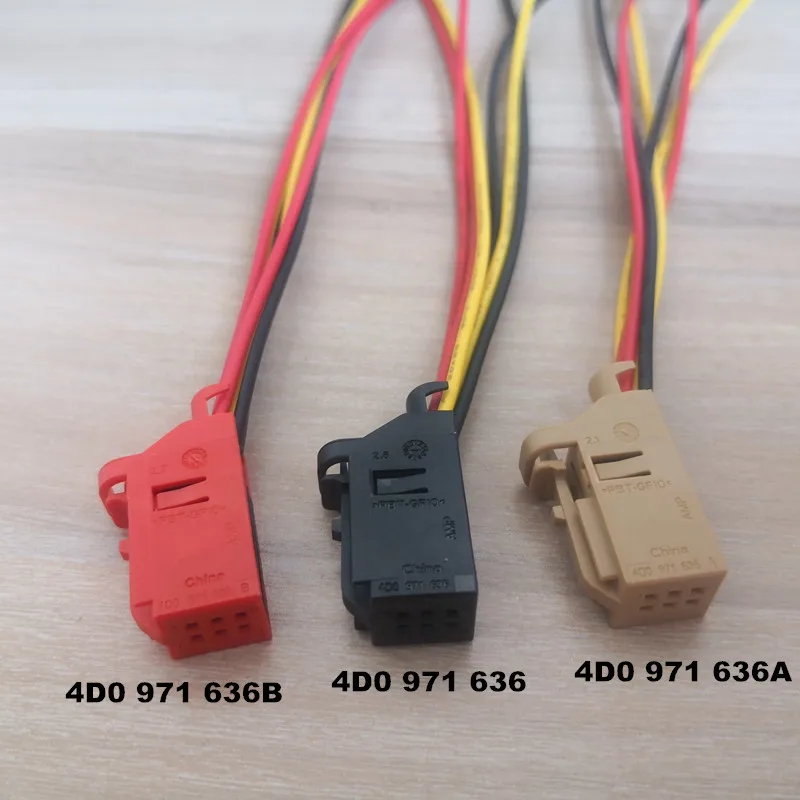 TE 6 Pin/Way Разъем сигнализации давления в шинах проводной кабель свиной хвост для VW