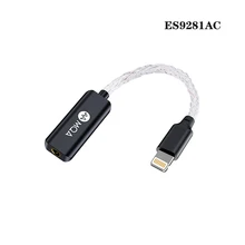 Jcally JM50 JM50L Mqa ES9281 Lightning Decodering Adapter Kabel Type C Naar 3.5Mm Decodering Oordopjes Versterker Acpro JM40 ES9
Jcally JM50 JM50L Mqa ES9281 Lightning Decodering Adapter Kabel Type C Naar 3.5Mm Decodering Oordopjes Versterker Acpro JM40 ES9