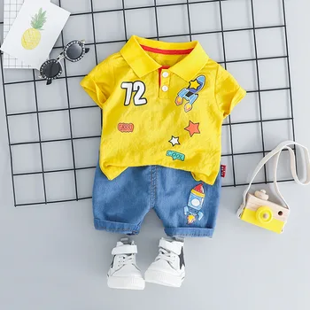 new Infantis summer Children Cotton sport Boys short Sleeve rocket design t Shirt+ pants 2pc/set kids fashion Clothes 1-4year
new Infantis summer Children Cotton sport Boys short Sleeve rocket design t Shirt+ pants 2pc/set kids fashion Clothes 1-4year