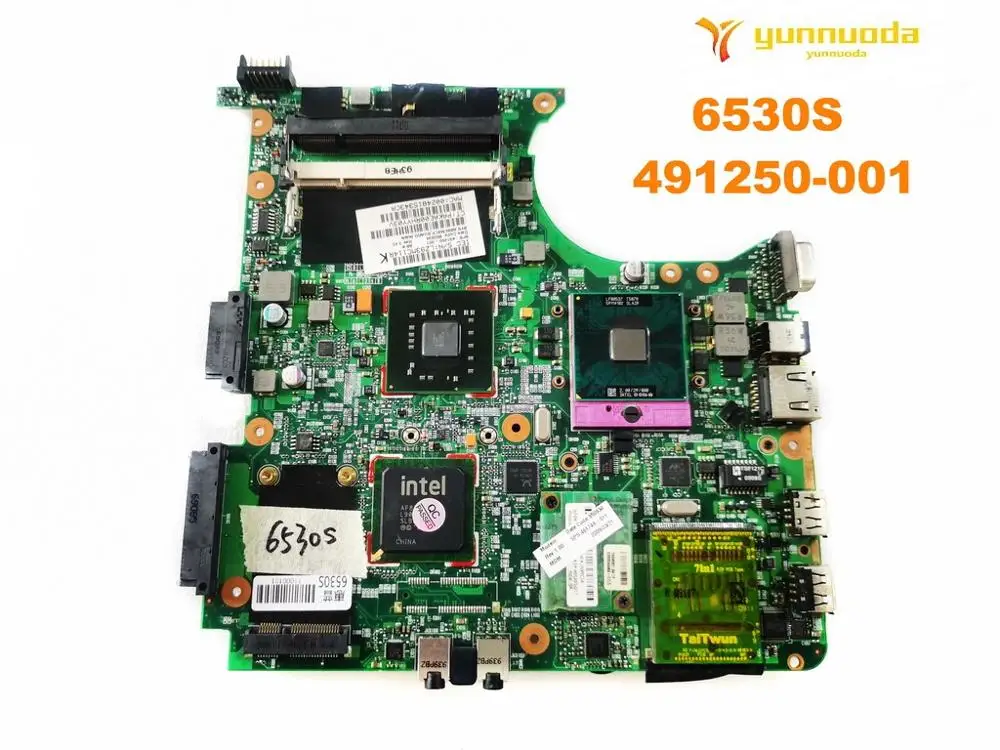 Оригинальная материнская плата для ноутбука HP 6530S 6530S 491250-001 протестирована
Оригинальная материнская плата для ноутбука HP 6530S 6530S 491250-001 протестирована