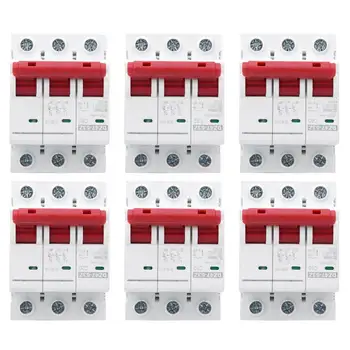 4pcs DZ47-63Z DC750V 3P Miniature Circuit Breaker Photovoltaic Air Switch Overload Leakage Short Circuit Protector
4pcs DZ47-63Z DC750V 3P Miniature Circuit Breaker Photovoltaic Air Switch Overload Leakage Short Circuit Protector