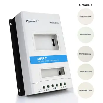 EPEVER TRIRON 5 Modes MPPT Solar Panel Charge Power Controller 10/20/30/40A Solar Panel Regulator Solar Panel Solar Charger
EPEVER TRIRON 5 Modes MPPT Solar Panel Charge Power Controller 10/20/30/40A Solar Panel Regulator Solar Panel Solar Charger