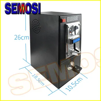 Electronic Timer Control Box with 6 Kind Coin Acceptor Selector for Dryer,Washing Machine,Massage Chair
Electronic Timer Control Box with 6 Kind Coin Acceptor Selector for Dryer,Washing Machine,Massage Chair