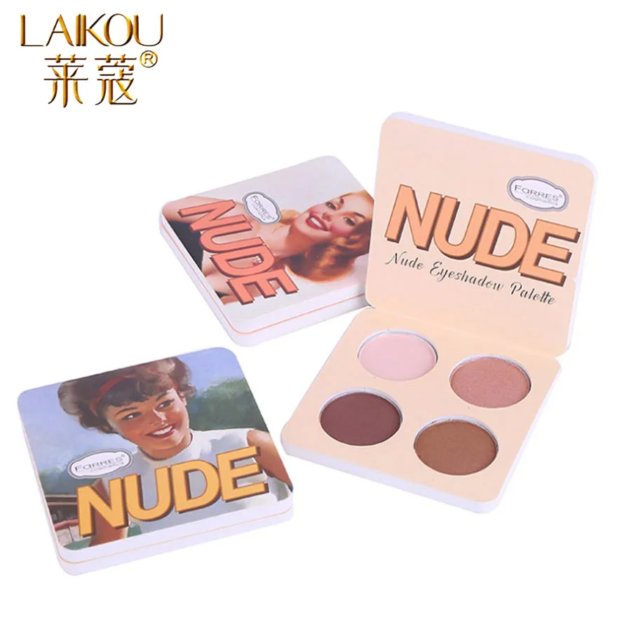 LAIKOU Brand 4 Colors Matte Eyeshadow Pallete Waterproof Glitter Eye Makeup Eye Shadow Palette Profession Makeup Cosmetics
LAIKOU Brand 4 Colors Matte Eyeshadow Pallete Waterproof Glitter Eye Makeup Eye Shadow Palette Profession Makeup Cosmetics
