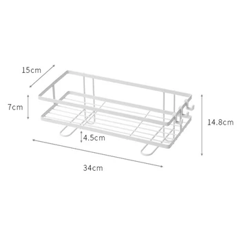 Economical Toilet Storage Rack Holder Hollow Drain Organizer No Drilling for Bathroom Brush Bottle ds99
Economical Toilet Storage Rack Holder Hollow Drain Organizer No Drilling for Bathroom Brush Bottle ds99
