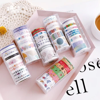 Colorful Washi Tape Decorative Masking Tape for DIY Crafts, Kids' Art Projects, Scrapbook, Journal, Planner, Gift Wrapping
Colorful Washi Tape Decorative Masking Tape for DIY Crafts, Kids' Art Projects, Scrapbook, Journal, Planner, Gift Wrapping