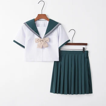 Japanese School Uniform For Girls Sweet Lolita Sailor Korean JK Uniforms Cosplay Pleated Skirt Student Set
Japanese School Uniform For Girls Sweet Lolita Sailor Korean JK Uniforms Cosplay Pleated Skirt Student Set