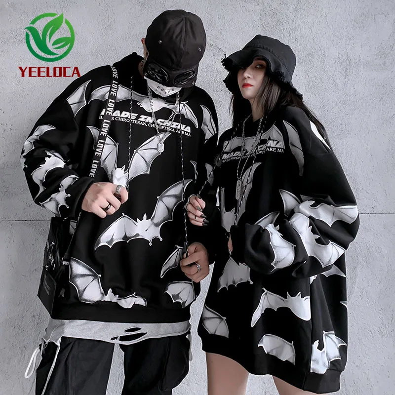 2019 Autumn Winter New Full Bat Long Sleeve Loose Oversize Sweatshirt Men and Women Fashion High Street Hooded Couple Tops
2019 Autumn Winter New Full Bat Long Sleeve Loose Oversize Sweatshirt Men and Women Fashion High Street Hooded Couple Tops