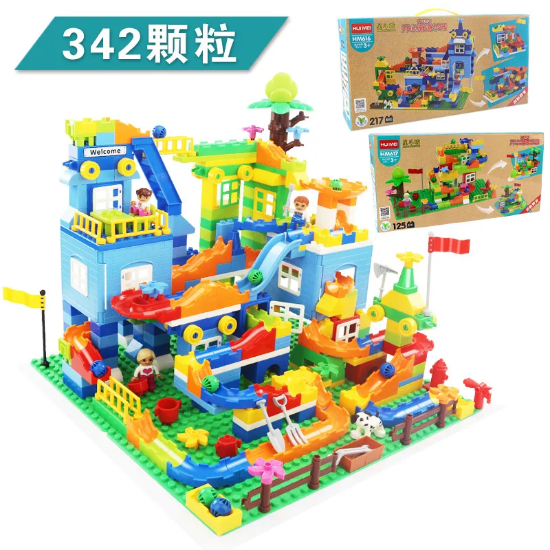 LEPAO High hui mei Happy qi ji le yuan Boxed Large Particles Pipeline Children Assembled Building Blocks Toy Hm616
LEPAO High hui mei Happy qi ji le yuan Boxed Large Particles Pipeline Children Assembled Building Blocks Toy Hm616