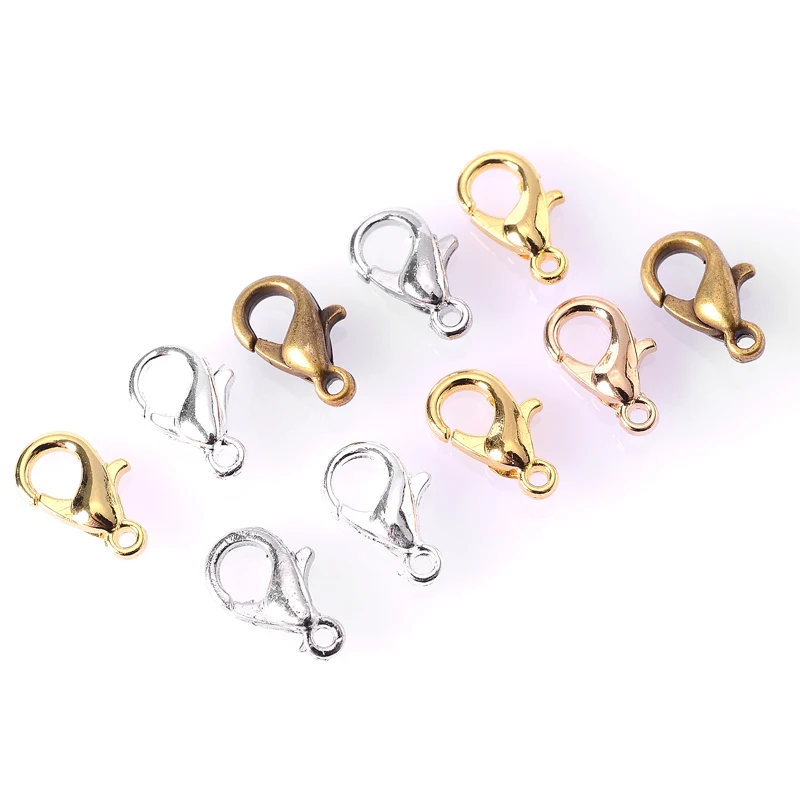 50Pcs/Pack Zinc Alloy Lobster Clasp Hooks Plated Fashion Jewelry Findings Charm For Jewelry Making Necklace Bracelet Chain DIY
50Pcs/Pack Zinc Alloy Lobster Clasp Hooks Plated Fashion Jewelry Findings Charm For Jewelry Making Necklace Bracelet Chain DIY