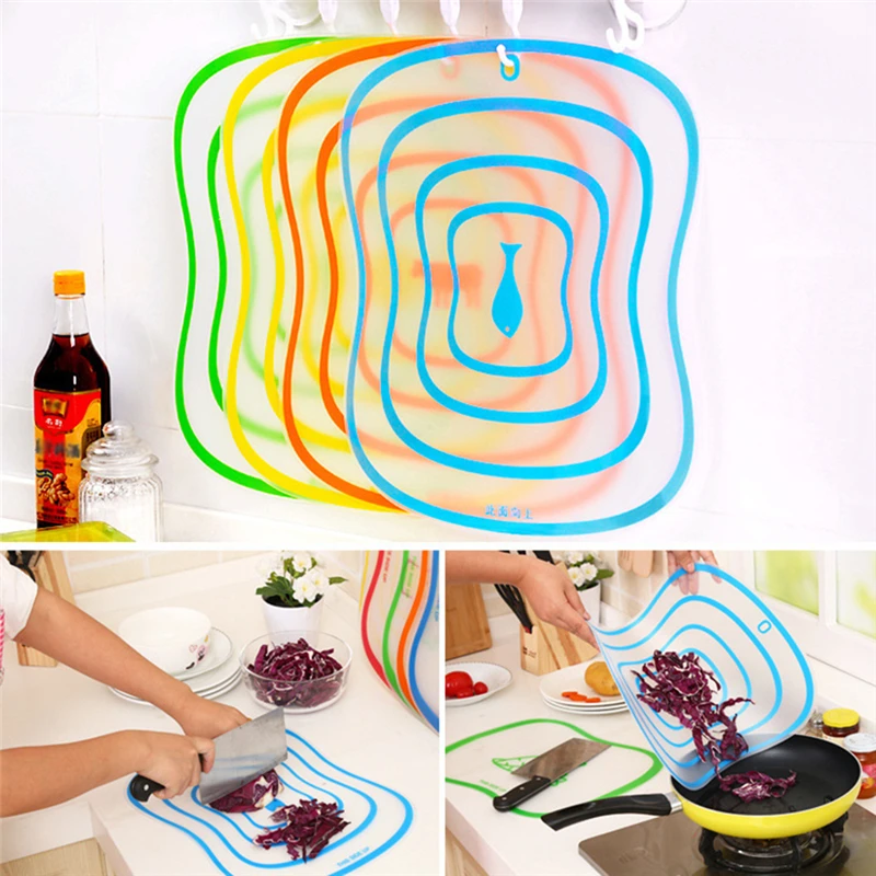 Kitchen Chopping Blocks Tool Flexible Transparent Cutting Board Kitchen PP Cutting Boards Non-slip Chopping Board
Kitchen Chopping Blocks Tool Flexible Transparent Cutting Board Kitchen PP Cutting Boards Non-slip Chopping Board