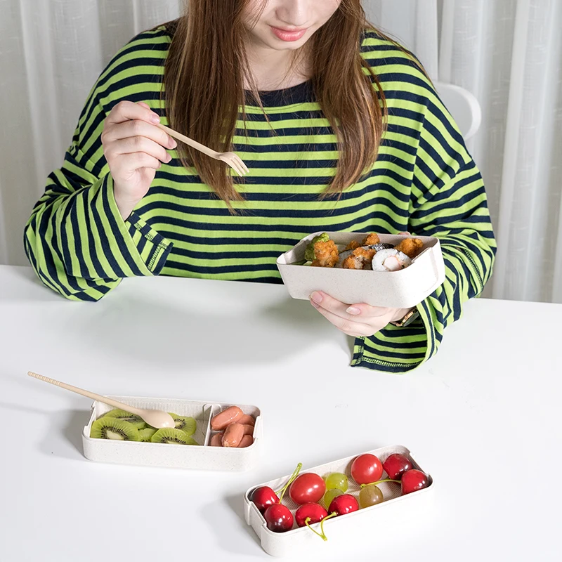 3 Layer 900ml Portable Lunch Box Set Healthy Wheat Straw Bento Box for Women Microwave Dinnerware Food Storage Container Foodbox
3 Layer 900ml Portable Lunch Box Set Healthy Wheat Straw Bento Box for Women Microwave Dinnerware Food Storage Container Foodbox