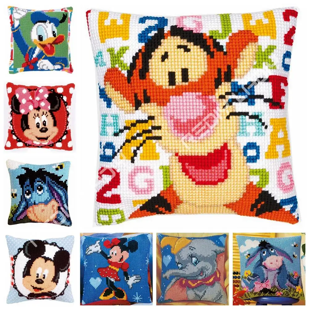 Cross Stitch Cushion Cover Bambi with a Bow Throw Pillows 100% Acrylic Yarn Pillow Case Chunky Cross-Stitch Kits Arts & Crafts
Cross Stitch Cushion Cover Bambi with a Bow Throw Pillows 100% Acrylic Yarn Pillow Case Chunky Cross-Stitch Kits Arts & Crafts
